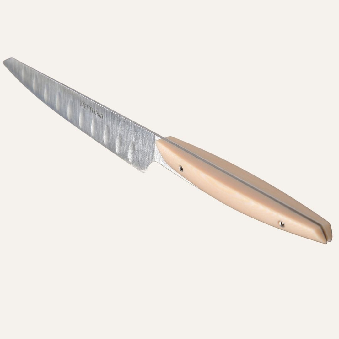 Couteau Jaku grand office - manche micarta beige