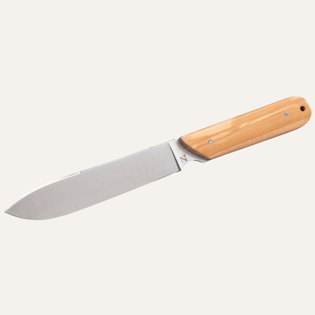 Tec Gabier Knife - Olive Wood Handle