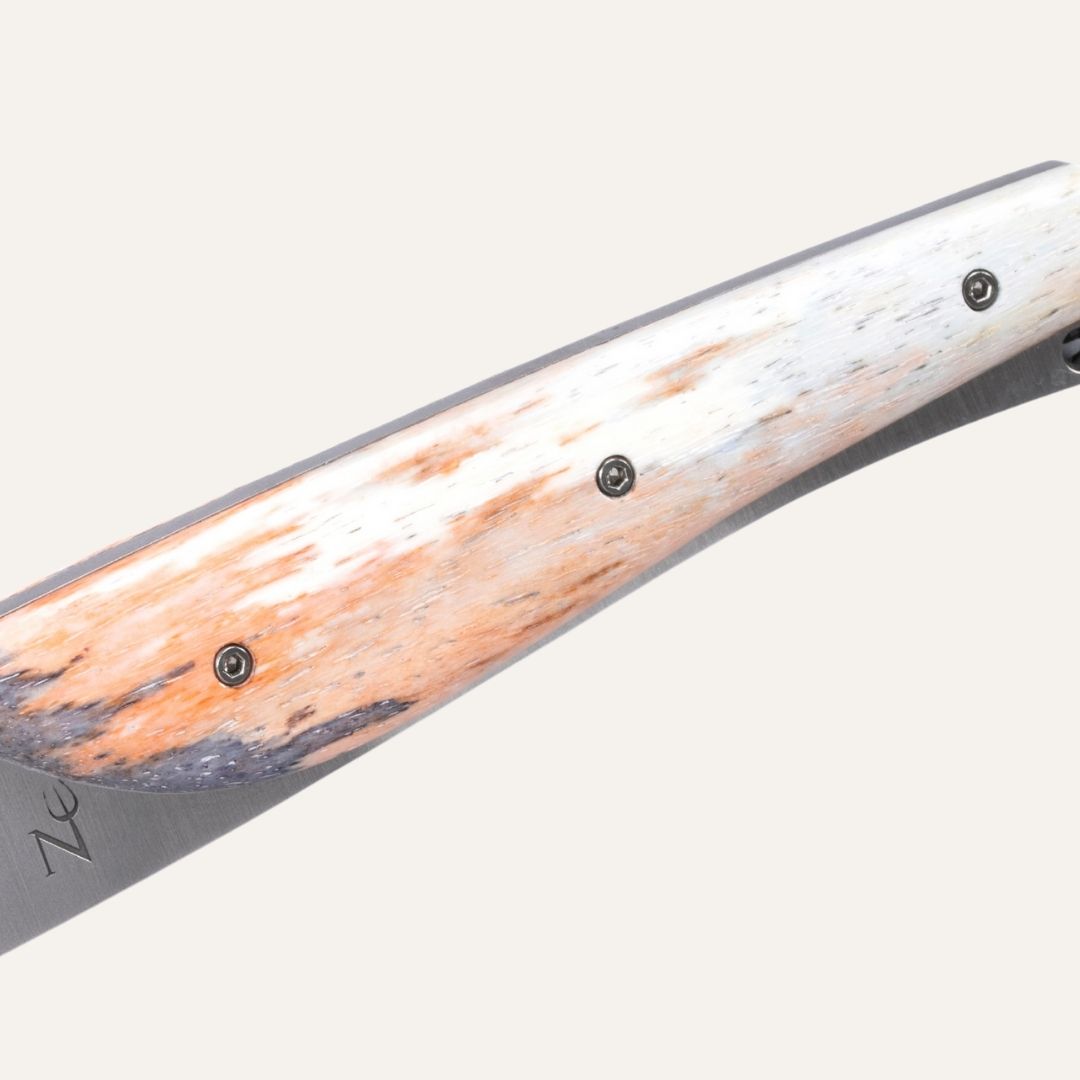 Gabier knife - Stabilized bone handle