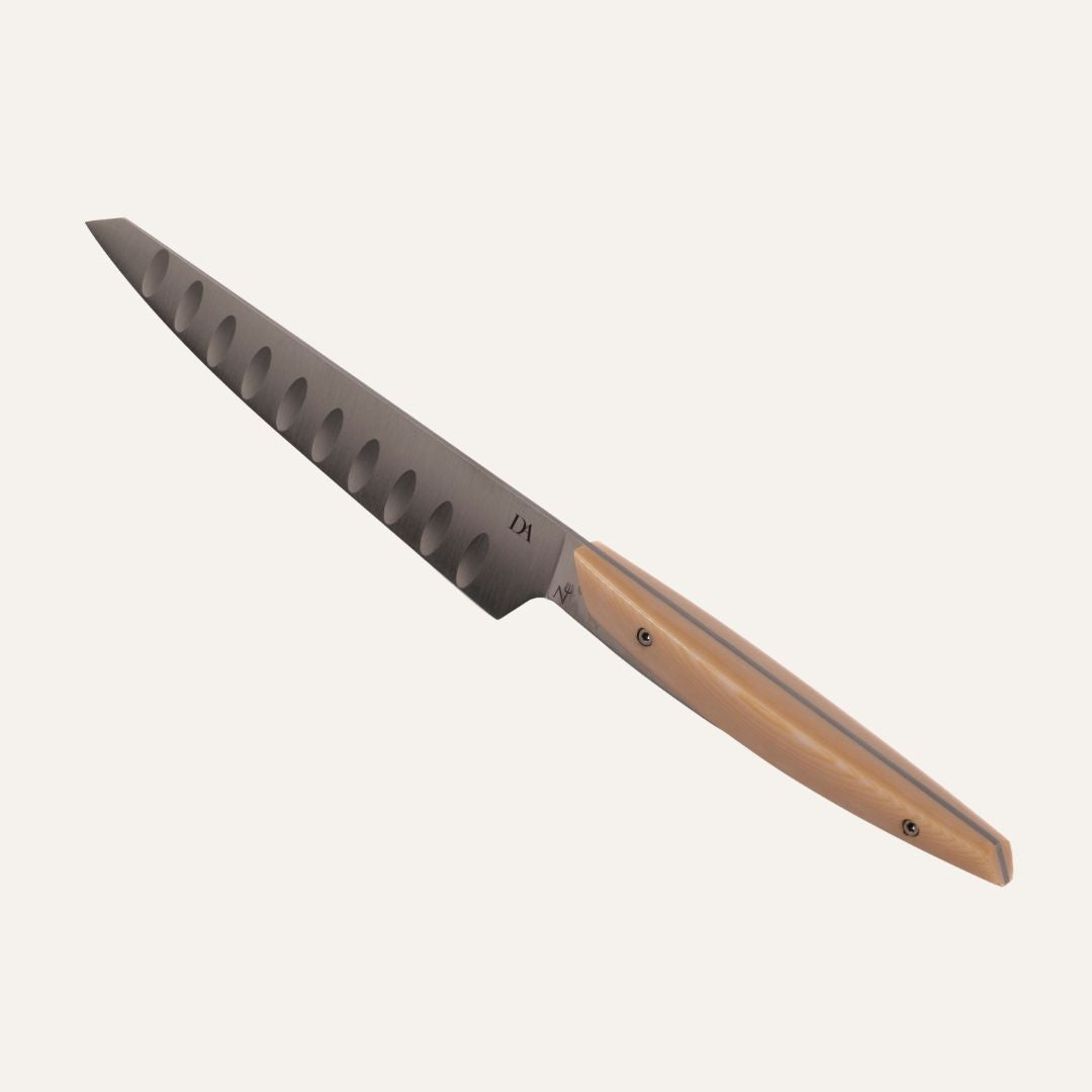 Couteau Jaku grand office - manche micarta beige