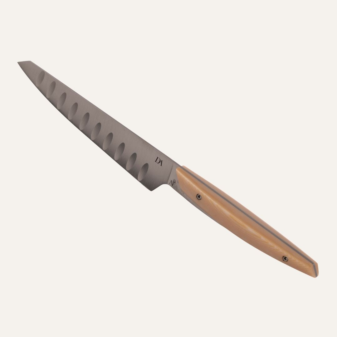 Couteau Jaku grand office - manche micarta beige