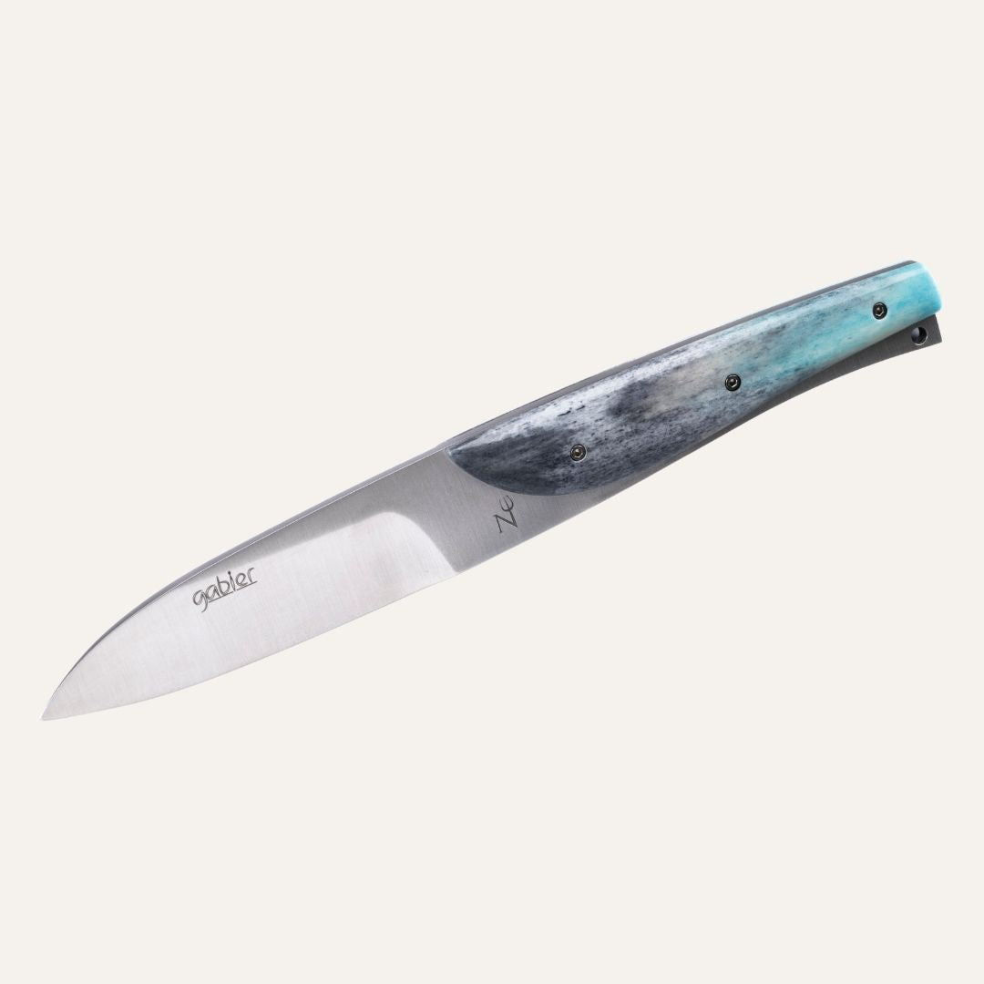 Gabier knife - Stabilized bone handle