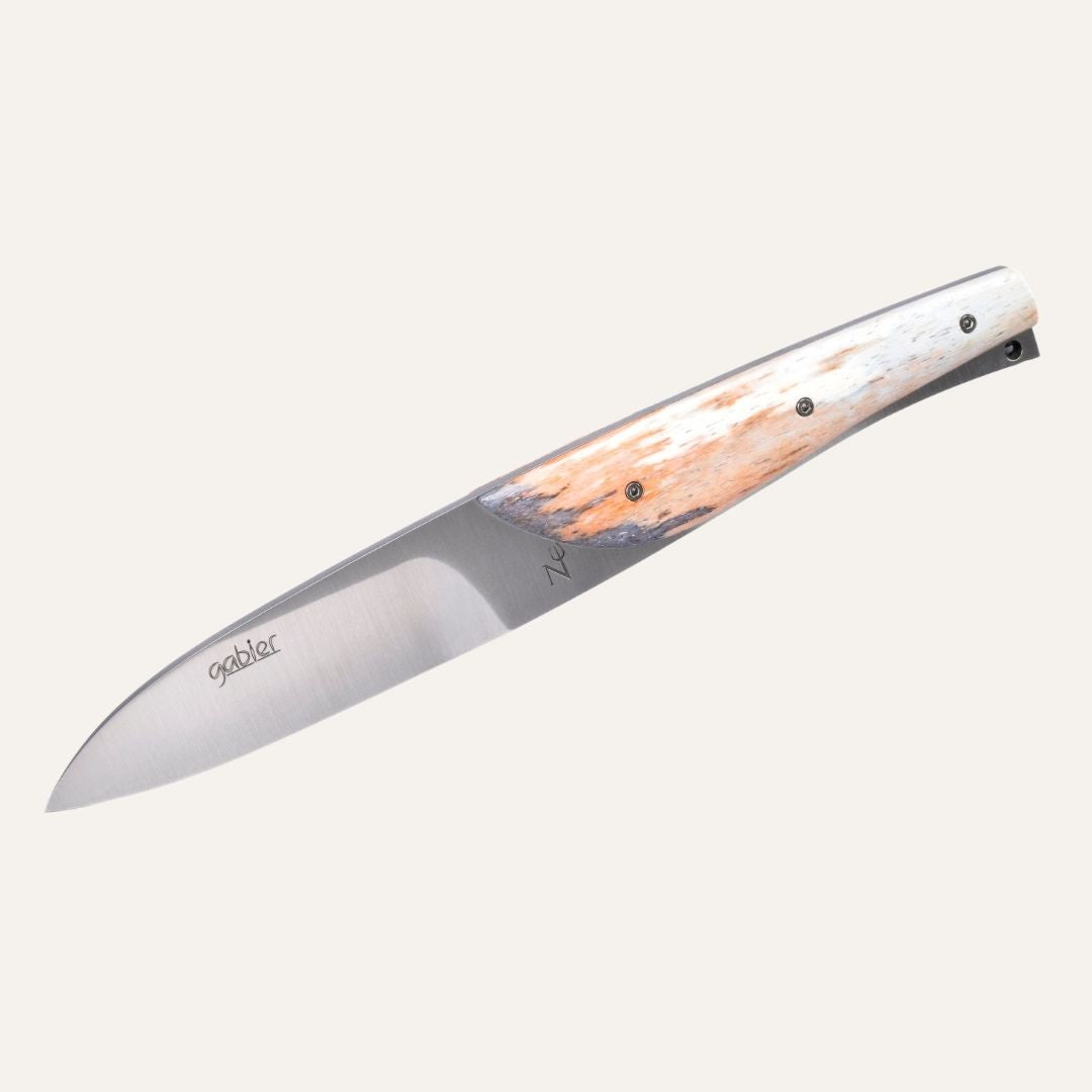 Gabier knife - Stabilized bone handle