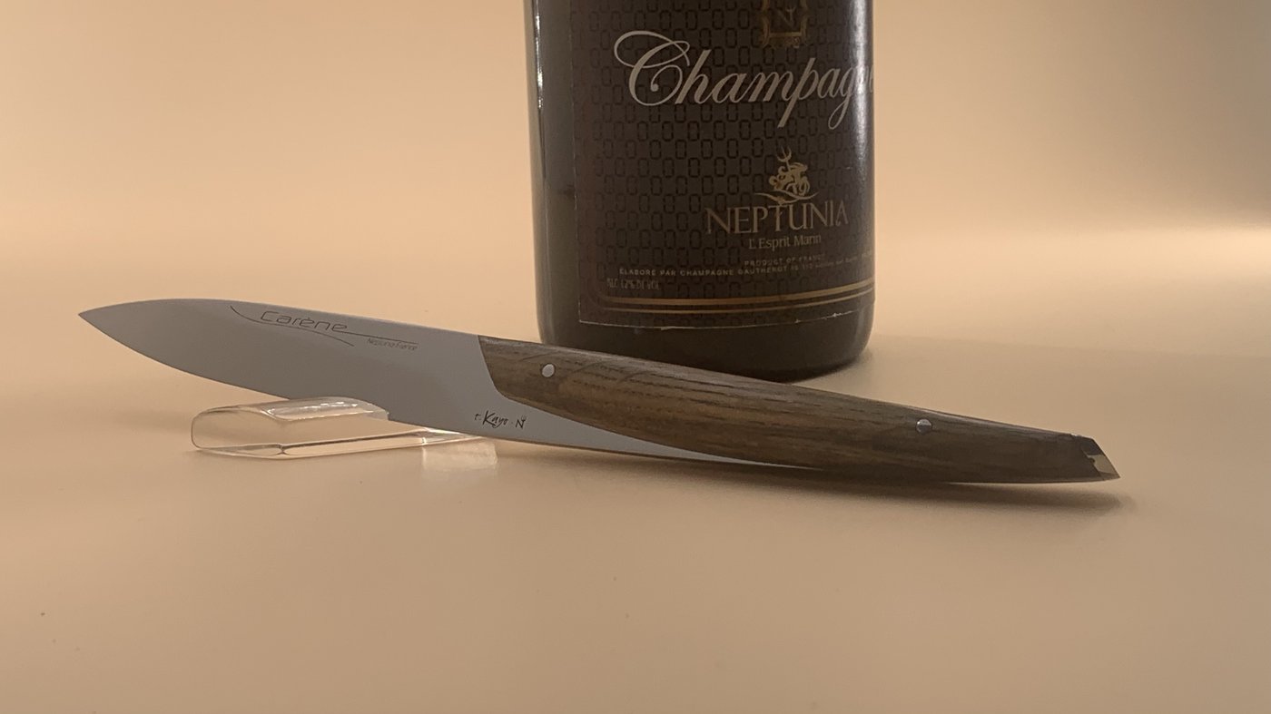 Carène bois de pupitre Ruinart — Neptunia
